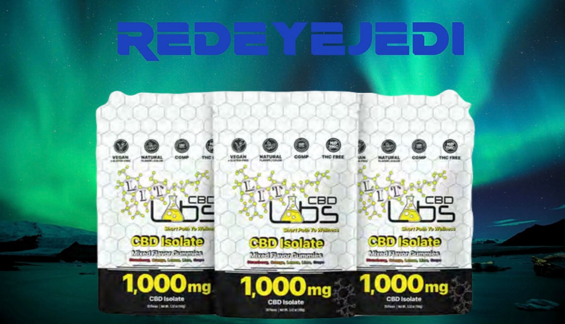 Lit Labs CBD Isolate Gummies – 1000mg (Mixed Flavors)
Smart Path to Wellness