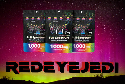 Full Spectrum CBD Gummies – 1000mg (Mixed Flavors)
Unlock the Full Power of the Plant – Only at Red Eye Jedi