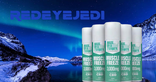 🧊 Red Eye Jedi Arctic Freeze CBD Roll-On – 3,000mg Full Spectrum Relief